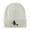 White, variant on Halloween Witch Flying on a Broom Stick Embroidered Long Beanie - White OSFM