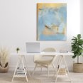 thumbnail image 4 of Stupell Industries Transitional Blue & Gold Organic Abstract Canvas Art, 36 x 48, by Victoria Barnes, 4 of 8