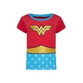 thumbnail image 3 of DC Comics Justice League Wonder Woman Little Girls T-Shirt and Cape Infant to Little Kid, 3 of 5