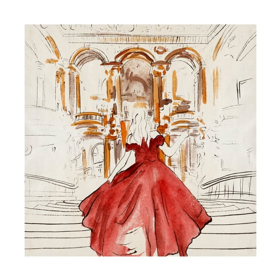 Trademark Fine Art Melissa Wang Feeling Grand II Canvas Wall Art