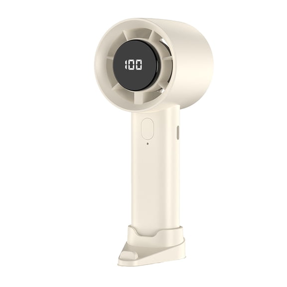 Portable Fan,Mini Fan Handheld,Mini Portable Fan with Stand,USB Rechargeable 100-Speed Super Silent 10-12 Working Hours Adjustable Small Fan For Summer Travel Camping Office Outdoor