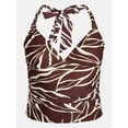 thumbnail image 5 of Time and Tru Women's and Women's Plus Ruched Tankini Top, Sizes XS-3X, 5 of 5