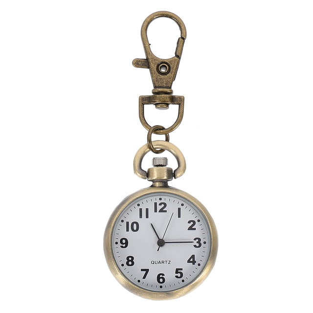Enfermera creativa Reloj Reloj de pecho Estudiante Keychain Reloj de bolsillo para la enfermera Doctor