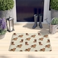 thumbnail image 2 of Dachshund Footprint Flannel Non Slip Door Rugs,Washable Door Mats Indoor,Decorative Door Mats,Dirt-Resistant and Absorbent Doormat for Entrance,Bedroom,Kitchen,Bathroom,23.5x16in(60x40cm), 2 of 5