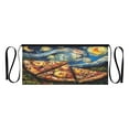 thumbnail image 7 of Yayeee Waist Apron with Pockets for Cooking Waterproof Half Server Aprons, Starry Pizza, 7 of 7