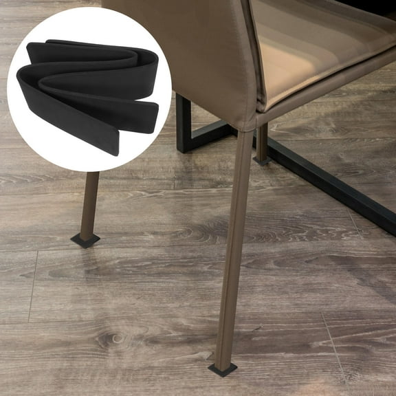 DRAFIDEEP 2Pcs Rubber Furniture Pads Recliner Grippers for Chair Sofa Non Slip Floor Protectors 11.4x30in