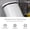 White, variant on 13 Gallon Touchless Kitchen Trash Can, 50 Liter High Capacity Automatic Lidded Garbage Bin for Home Bathroom Office