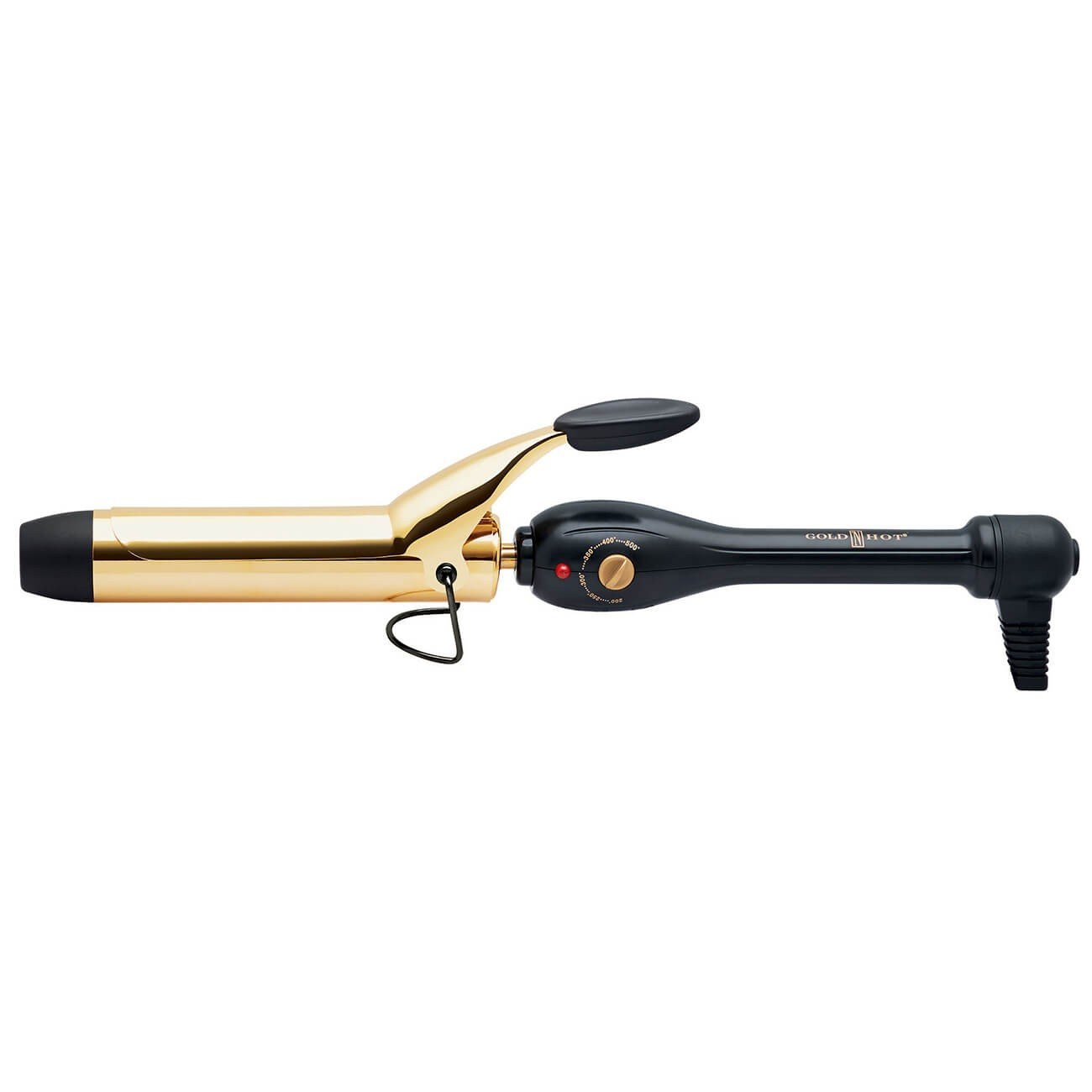 Gold 'N Hot 1 1/4" 24k Gold Professional Spring Curling Iron Walmart