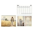 11.4x8.2 inch Jesus Calendars, 2025 Monthly Bible Calendar, Eye
