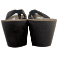 thumbnail image 2 of Gypsy Soule Platform Heel Thong Sandals, 3in Wedge Heel Comfort Soles, Brown, 2 of 5