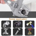 thumbnail image 4 of Aluminum Alloy Adjustable Wrench for Plumbing and DIY Repairs, 6-68mm Bathroom Nut Tool, 4 of 5