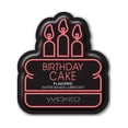 thumbnail image 1 of Wicked Aqua Flavored Water Based Personal Lubricant, Birthday Cake, 3 ml, 1 of 2