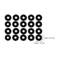thumbnail image 2 of unbranded 100Ud Piezas Stopper Bead Negro Para Manualidades Y Accesorios De Joyería DIY, 2 of 8