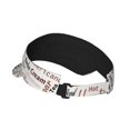 thumbnail image 3 of PAYOHTO Coffee Tags Sun Visor Ponytail Tennis Hat for Teen Women Breathable Polyester Sun Golf Cap for Men Outdoor Sports Visors Hats for Summer, 3 of 8