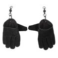 thumbnail image 2 of Guantes de Barbacoa, Guantes de Parrilla de Cuero Calor para Hombres, Agarre y Estabilidad, Liviano y Portátil para ASAR y PESCAR CON HEBILLA COLGANTE, CAPAS DE VACA DE, 2 of 7