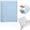 Light Blue, variant on B5 Loose-Leaf Notebooks, 10.71×8.62 in Lined Notebooks, 180° Flat Lay Lined Journals, Detachable 60-Sheet Notebooks, Soft Cover Loose-Leaf Journals, 4-Color Loose-Leaf Notebooks,Green