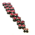 thumbnail image 2 of Bowtie O-Ring Acrylic Gauges/Plugs 2G (6mm) 2 Piece (1 Pair) (B/50), 2 of 3