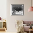thumbnail image 3 of Historic Framed Print, Indians fishing for salmon, Celilo Falls, Oregon, 17-7/8" x 21-7/8", 3 of 9