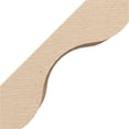 thumbnail image 3 of Ekena Millwork 5"W x 8"D x 8"H Stanfield Rough Cedar Woodgrain TimberThane Knee Brace, Primed, 3 of 6