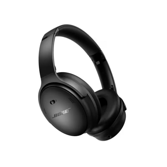 Restored Bose QuietComfort Headphones, Bluetooth Over Ear Noise Cancelling Headphones, Black