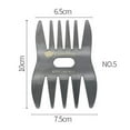thumbnail image 5 of Men Beauty Beard Styling Salon Accessory Wide Teeth Barber Shop Fork Comb Hair Brush 05, 5 of 8