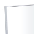 thumbnail image 4 of DecMode 14" x 30" White Wall Mirror with Thin Frame, 4 of 7