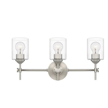 

Quoizel Ari8622 Aria 3 Light 23 Wide Bathroom Vanity Light - Nickel