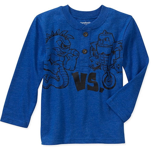 Baby Boys' Long Sleeve Henley