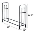 thumbnail image 2 of Patiojoy Support de Rangement pour Bois de Chauffage Extérieur de 4 Pieds en Acier Robuste, 2 of 8
