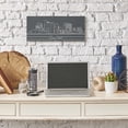 thumbnail image 2 of Stupell Industries Boston City Skyline Minimal Retro Linework Town & City Painting Gallery Wrapped Canvas Art Print Wall Art, 10 x 24, 2 of 6