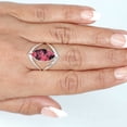 thumbnail image 4 of Natural Rhodonite Women Jewelry 925 Sterling Silver Ring, 4 of 10