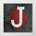 thumbnail image 1 of Perrenoud, Aubree 15x15 White Modern Wood Framed Museum Art Print Titled - Jack of Diamonds Gray, 1 of 4