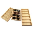 thumbnail image 4 of Wooden Glasses Eyeglass Eyewear Sun glasses Sunglasses Box Storage Case Tray Display Showcase Organizer Box, 4 of 5