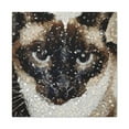 thumbnail image 3 of "Siamese Pointillist Dream" - Canvas, 3 of 25