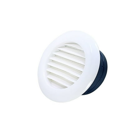 

WIQUOKETT Fresh Air System ABS Inclined Louvered Air Vents for Ventilation System Exhaust Opening Air Conditioning Opening.
