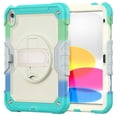 thumbnail image 1 of Funda TEKKU StrapB uso rudo Para iPad Air 5 Air 4 Pro 11 Multi Azul A2589 A2316 A2324 A2325 A2072, 1 of 10
