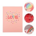 thumbnail image 3 of 1 Set Greeting Cards Blessing Card 3D Anniversary Cards Valentine's Day Cards, 3 of 7