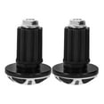 thumbnail image 1 of BRIGHTFUFU 1Par Tapones Para Manillar De Motocicleta En Aluminio Con Protección Contra Polvo Y Vibración, 1 of 8