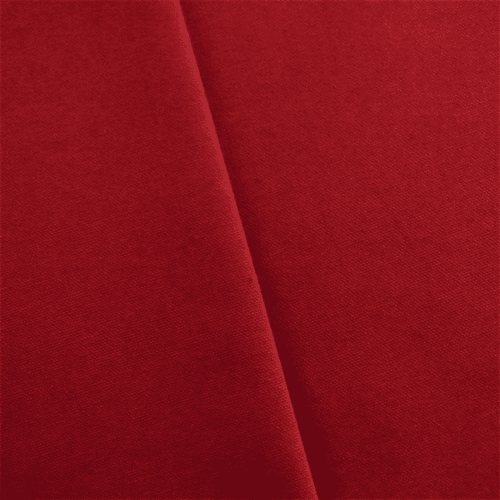 Red Indoor/Outdoor Canvas Decorating Fabric, Fabric By the Yard