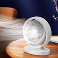 thumbnail image 5 of Giunmcul My Order Multifunctional Mini Charging Small Fan, Strong Wind, Small Night Light, Office Desktop, Small Dormitory, Silent Electric Fan, 5 of 5