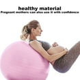 thumbnail image 4 of ExtraThickYogaBallExerciseBall,BallChair,HeavyDutySwissBallforBalance,Stability,Pregnancy,PhysicalTherapy,QuickPumpIncluded, 4 of 5