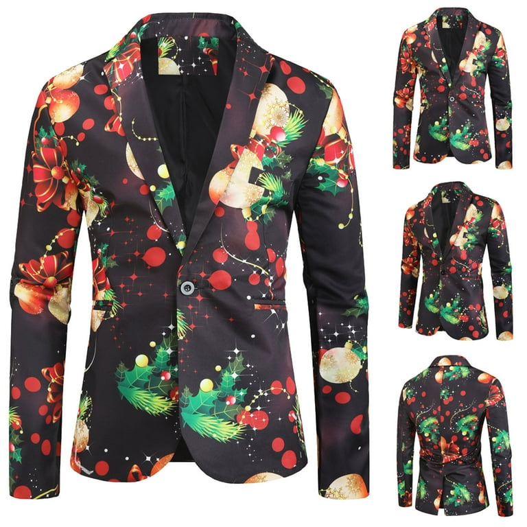Christmas suit cheap jacket walmart