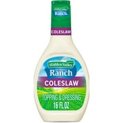 Hidden Valley Gluten Free Coleslaw Salad Dressing and Topping, 16 fl oz