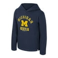 thumbnail image 2 of Youth Colosseum  Navy Michigan Wolverines Simoleans Washed Hoodie, 2 of 3