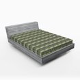 thumbnail image 2 of Ambesonne Jungle Fitted Sheet, Tropical Atmosphere Forest, King Size, Sage Green Slate Blue, 2 of 5