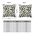 thumbnail image 2 of Honeii Cactuses Print Throw Pillow, Square Decorative Pillow Forms Soft Fluffy Plump Pillow Decorative Pillow Inserts,Couch Pillows-12"x12", 2 of 7