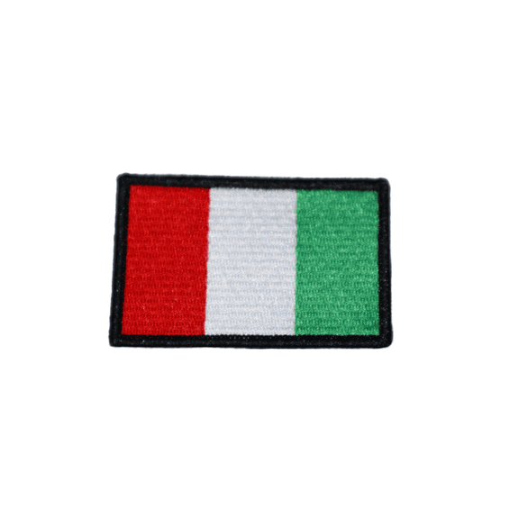 Italy Italian Flag Iron On Travel Patch