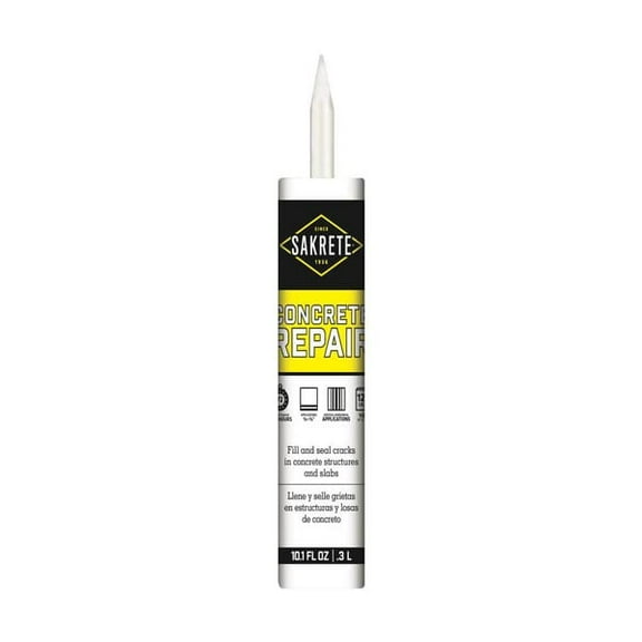 Sakrete Concrete Repair Sealant, 10.1 oz Tube