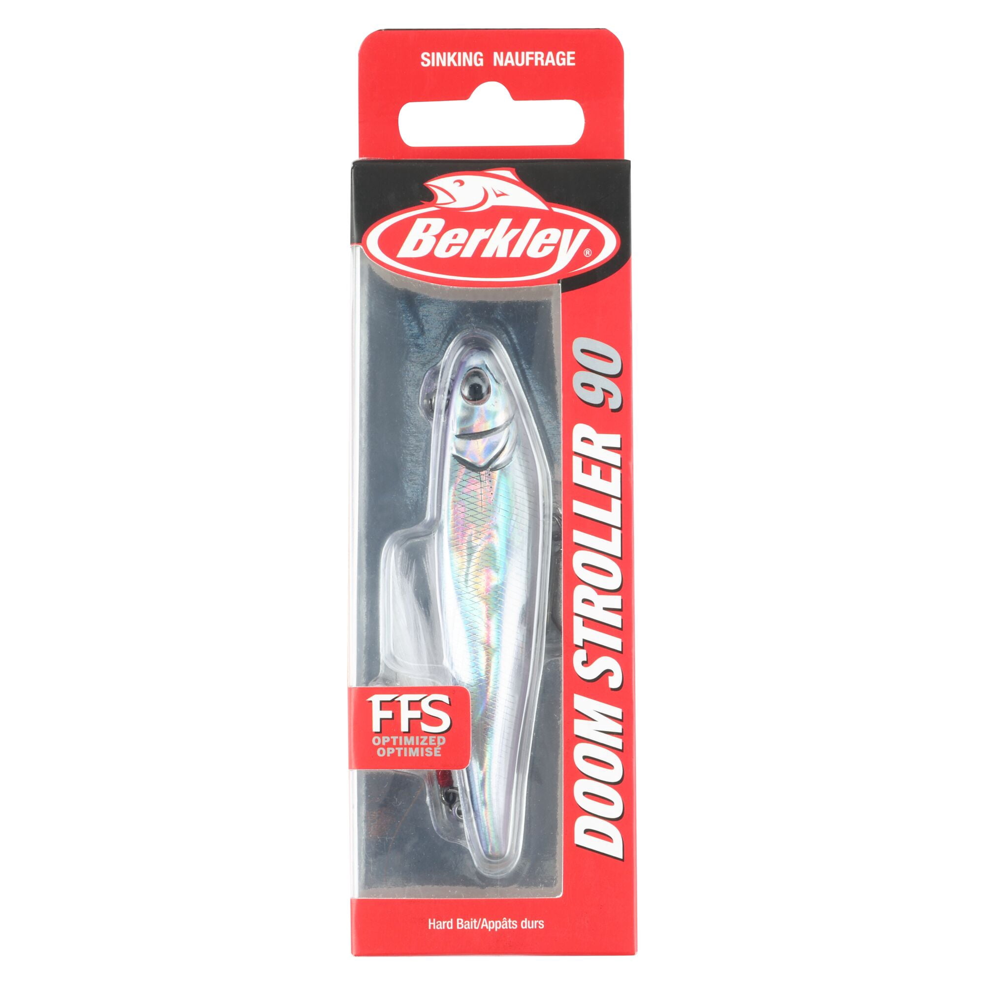 Berkley Doom Stroller Fishing Lure, 3.5 in, Blue Shimmer (1-count)