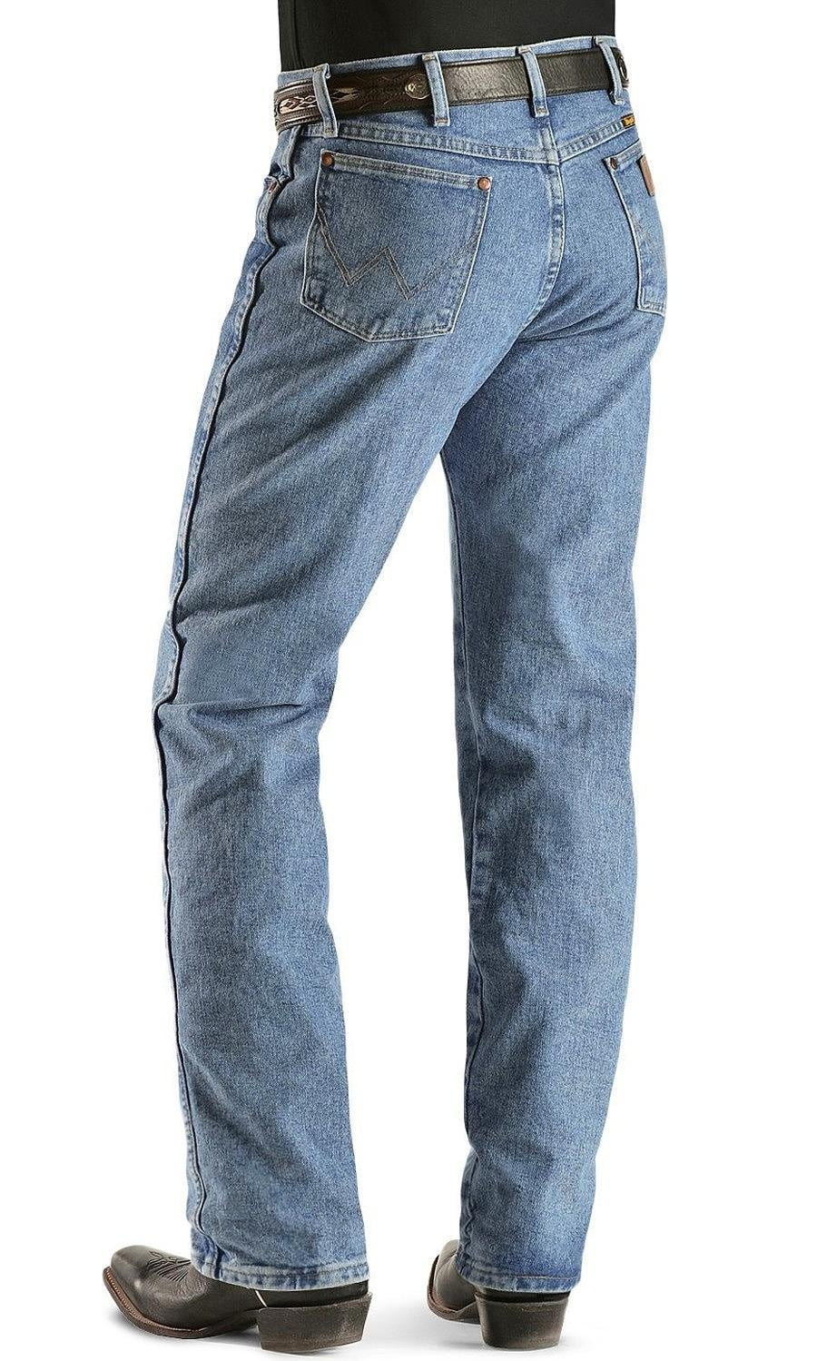Wrangler - wrangler cowboy cut original fit jeans, antique wash, w36 ...